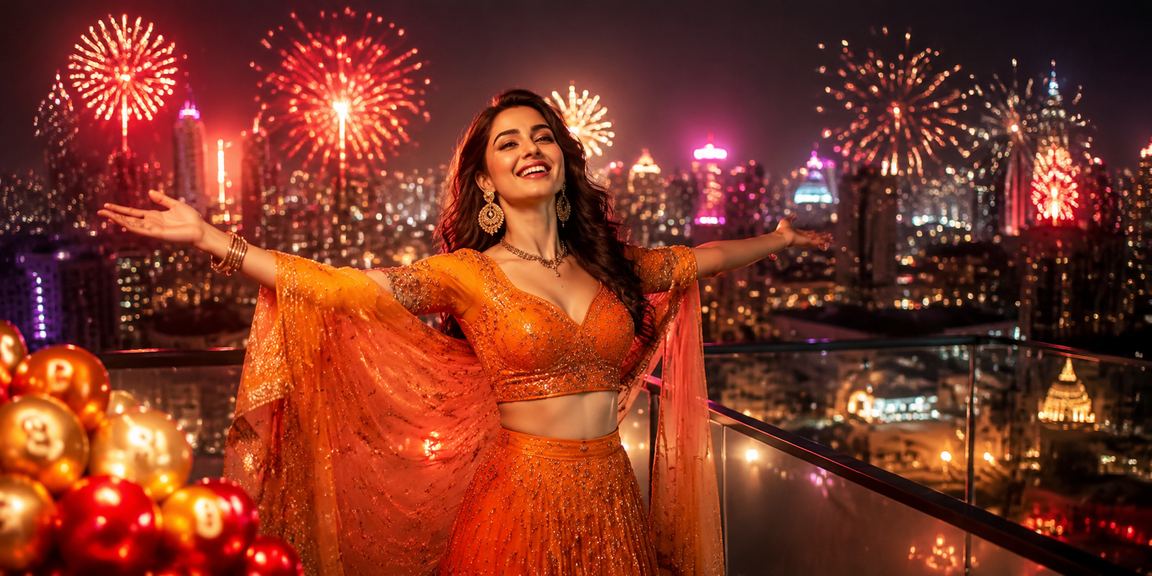 Bollywood themed lottery event in India